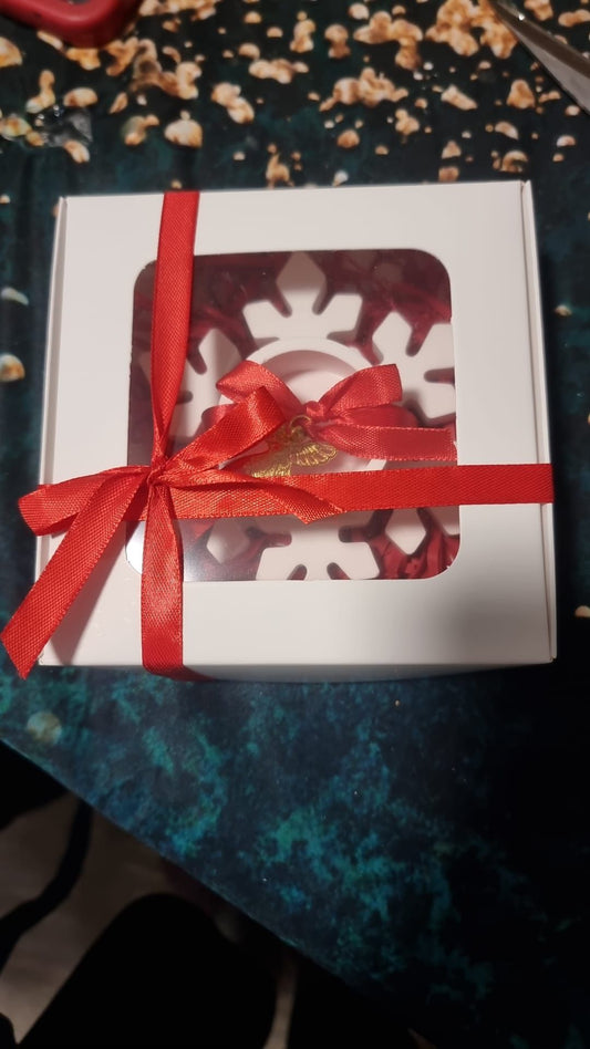 Heavenly Snow Candle Holder