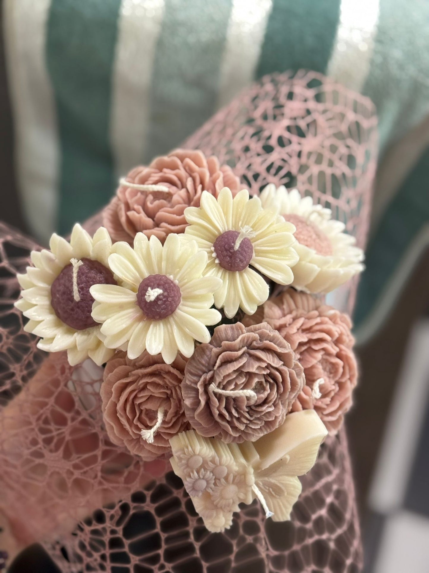 Flower Candle Bouquet