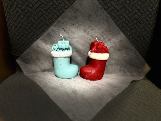 North Pole Boot Candles